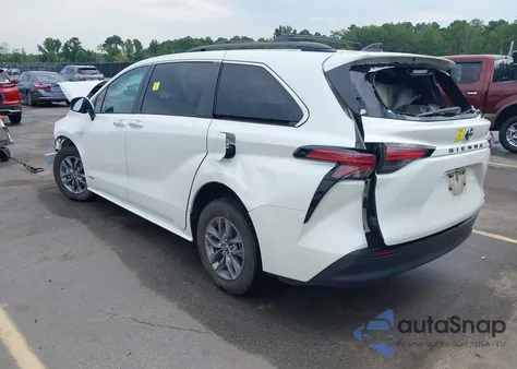 2021 Toyota Sienna Xle from USA, damaged, VIN 5TDYRKEC2MS049243
